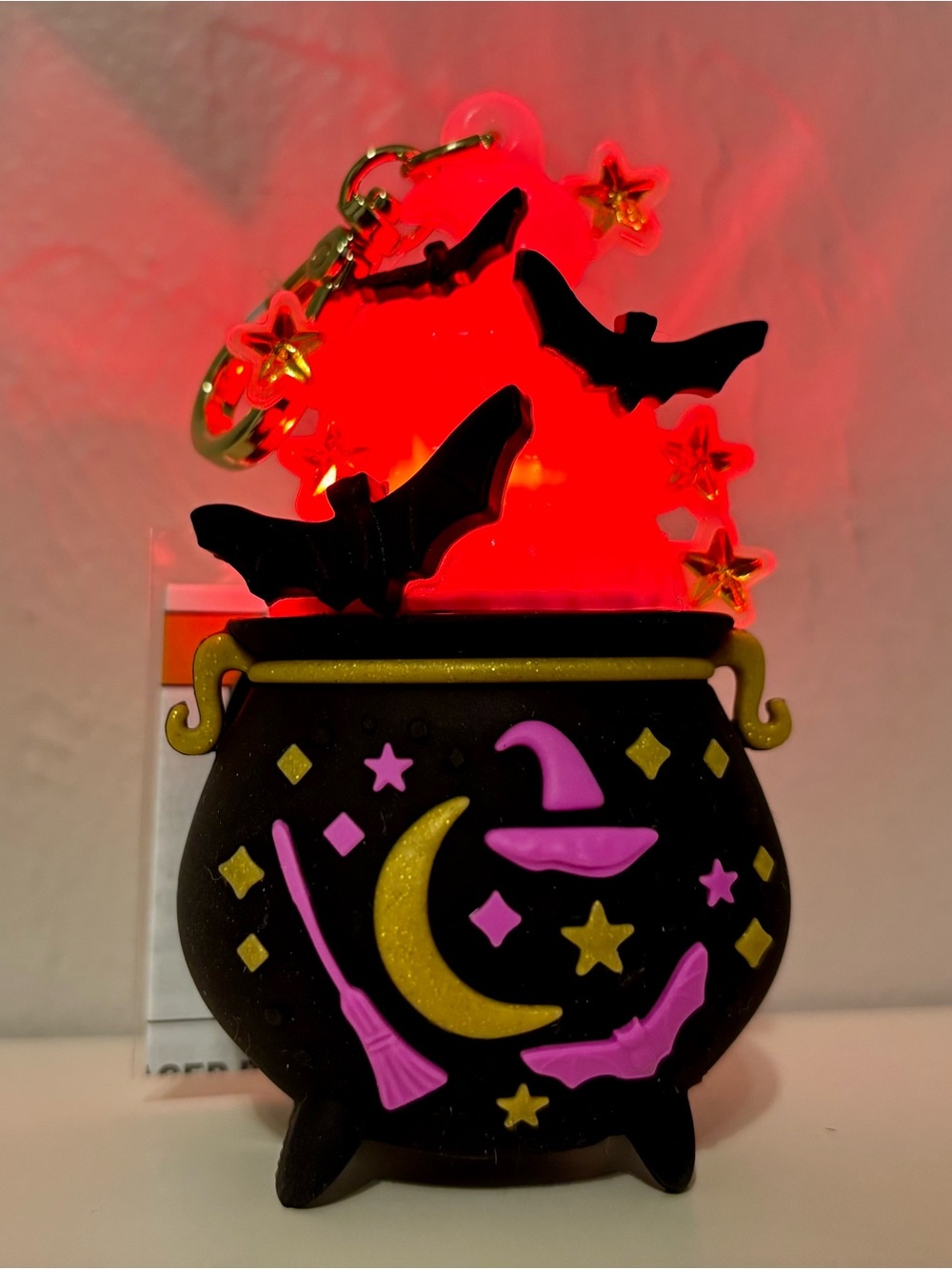 Bath & Body Works Light-up Cauldron PocketBac Sanitizer Holder Halloween 2026 - Picture 3 of 3